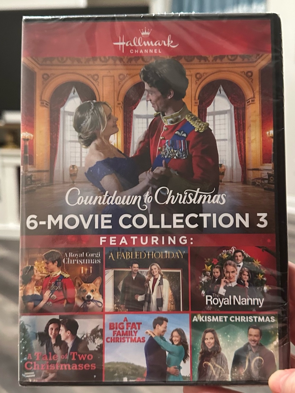Hallmark Channel Countdown to Christmas 6-Movie Collection 3 (New Sealed DVD)